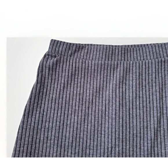 Vero Moda Rib Pencil Skirt Slim Fit Dark GRAY Size Medium Style 10271420 - Picture 2 of 7